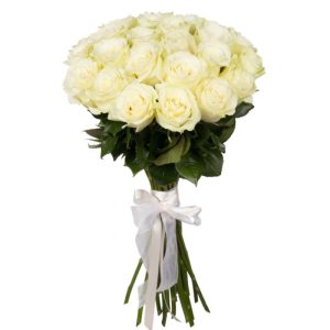 Букет із 21 імпортної троянди Мондіаль