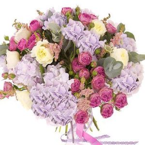 Яскравий мікс екзотичних квітів