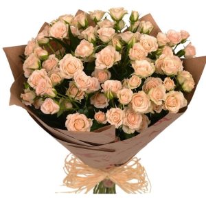 Букет із 9 кущових троянд "Тетяна"