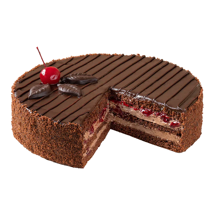 Торт бісквітний “Празький“ з вишнею