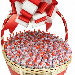 Кошик із 100 кіндерів