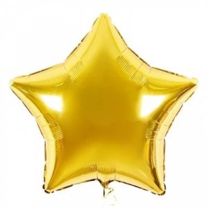 1 повітряна кулька у вигляді зірки