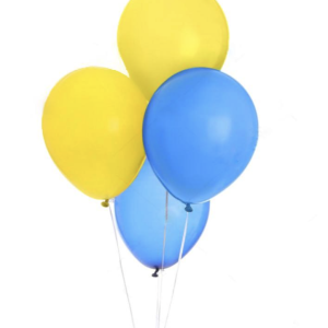 5 патріотичних повітряних гелевих кульох